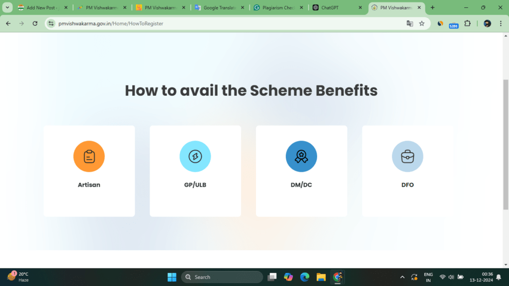 PM Vishwakarma Yojana 2024